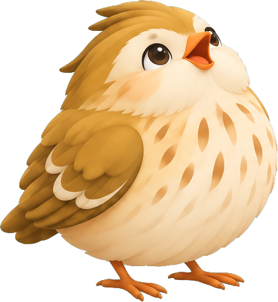 Lark, the Larkrise songbird, singing